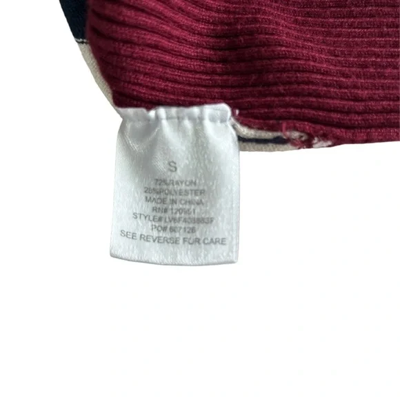 Women's size small striped sweater - Picture 6 of 6